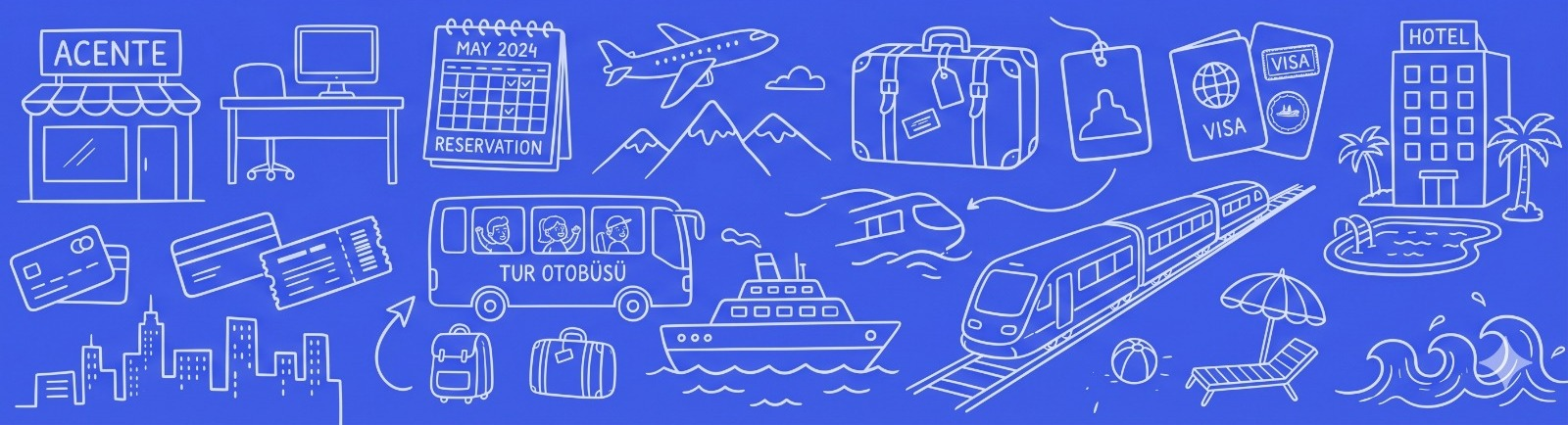 Acenteler için turizm çözümleri